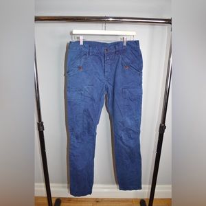 Blue Men's Cargo Pants Size 31